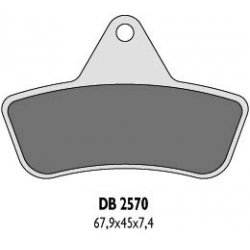 Delta Braking, brzdové desky KH271 ARCTIC CAT`96-04 (F+R) - nahrazuje DB2570MX-D a DB2570QD-D